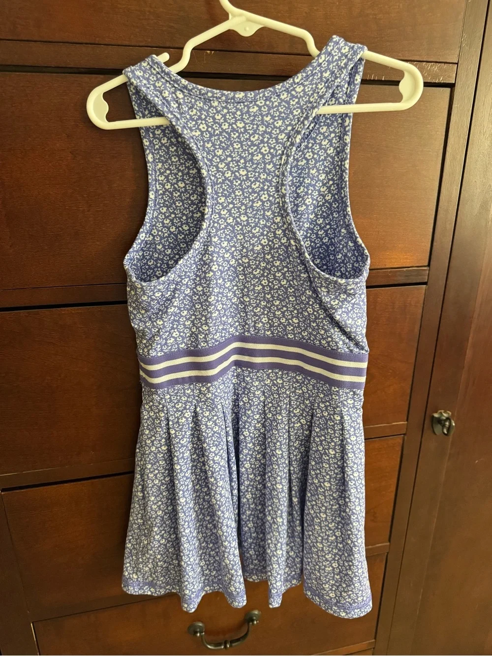 Crewcuts Active Dress Purple/White EUC